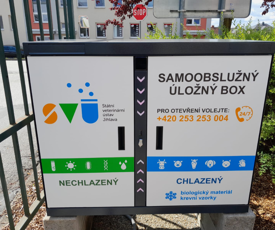 Samoobslužný box v Havlíčkově Brodě 